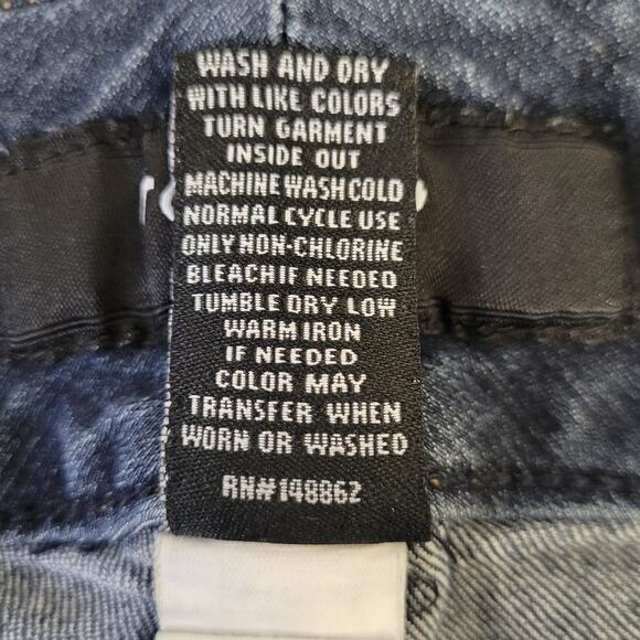 Torrid Blue Denim Shorts Women's Size 16 Button and Zip Front Pockets - Picture 5 of 10